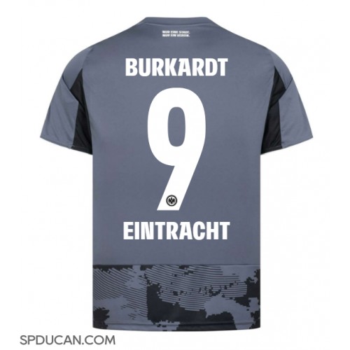 Muški Nogometni Dres Eintracht Frankfurt Jonathan Burkardt #9 Rezervni 2025-26 Kratak Rukav